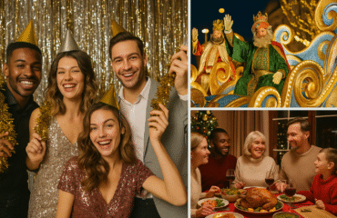 ILUSTRACIÓN FIESTAS NAVIDEÑAS