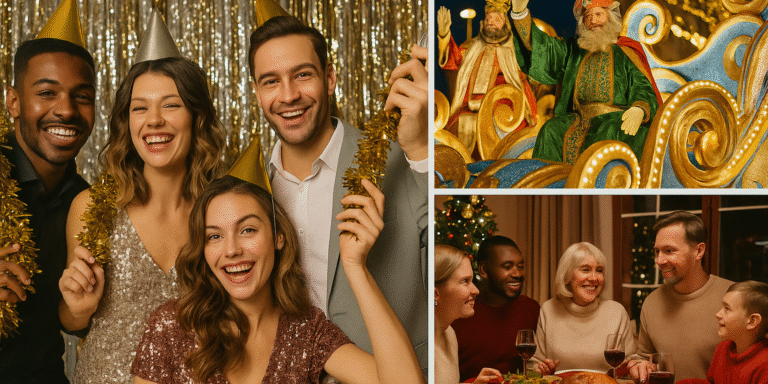 ILUSTRACIÓN FIESTAS NAVIDEÑAS