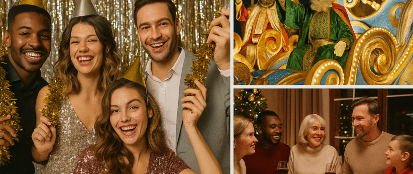 ILUSTRACIÓN FIESTAS NAVIDEÑAS